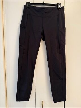 Lululemon Black High-Rise Pocket Leggings